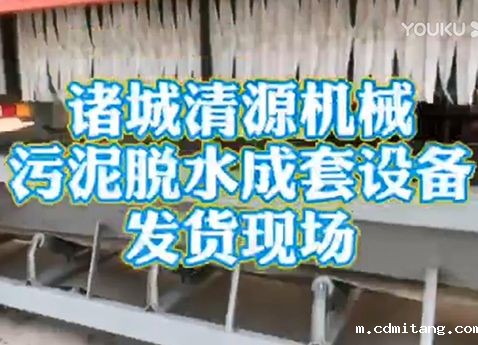 污泥脱水成套设备