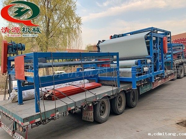 发往潍坊寿光洗砂带式污泥压滤机