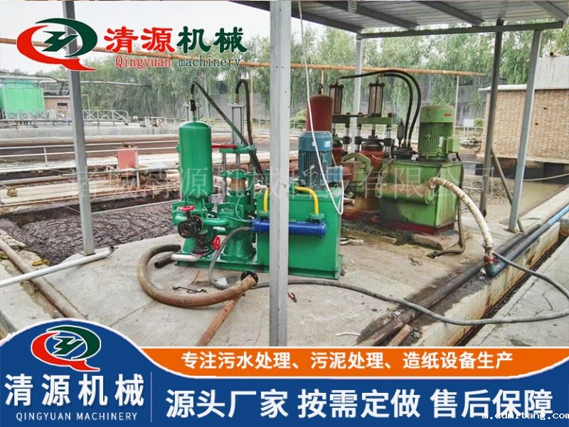 天津泥厂板框式污泥压滤机项目