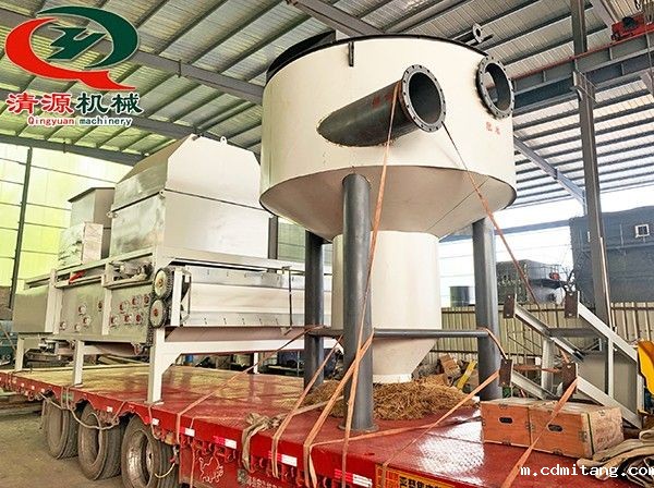 今日发货青海客户转鼓浓缩脱水一体机钟式旋流除砂机