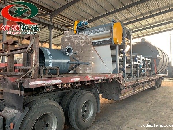 今日发货四川客户带式压滤机